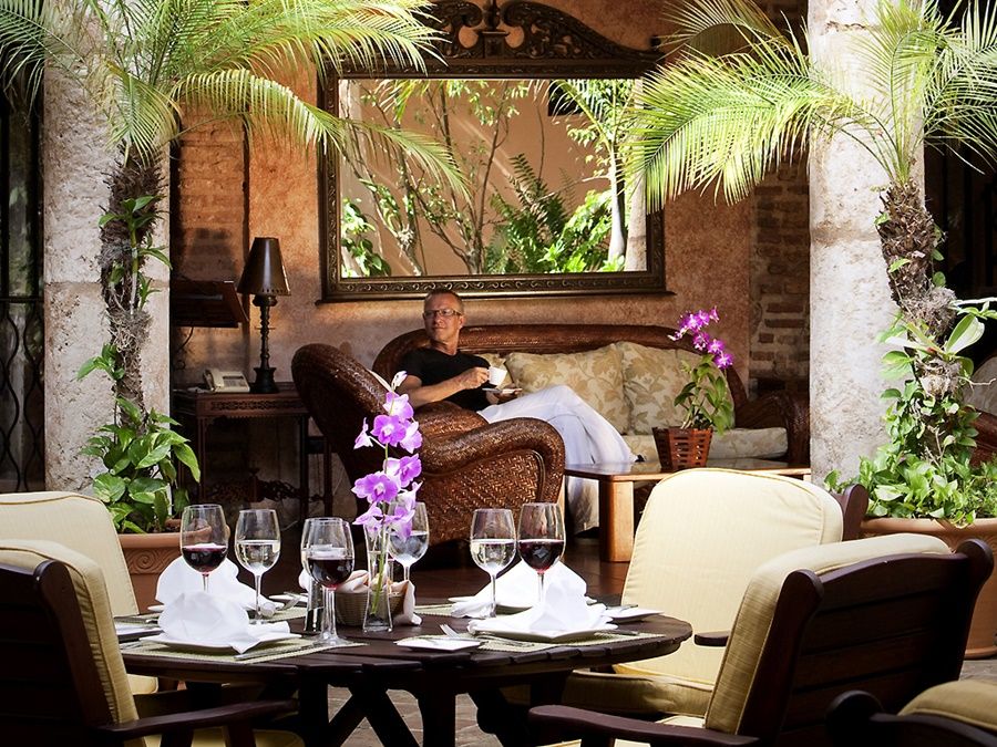 Hotel Frances Santo Domingo - Mgallery Collection Restaurant foto